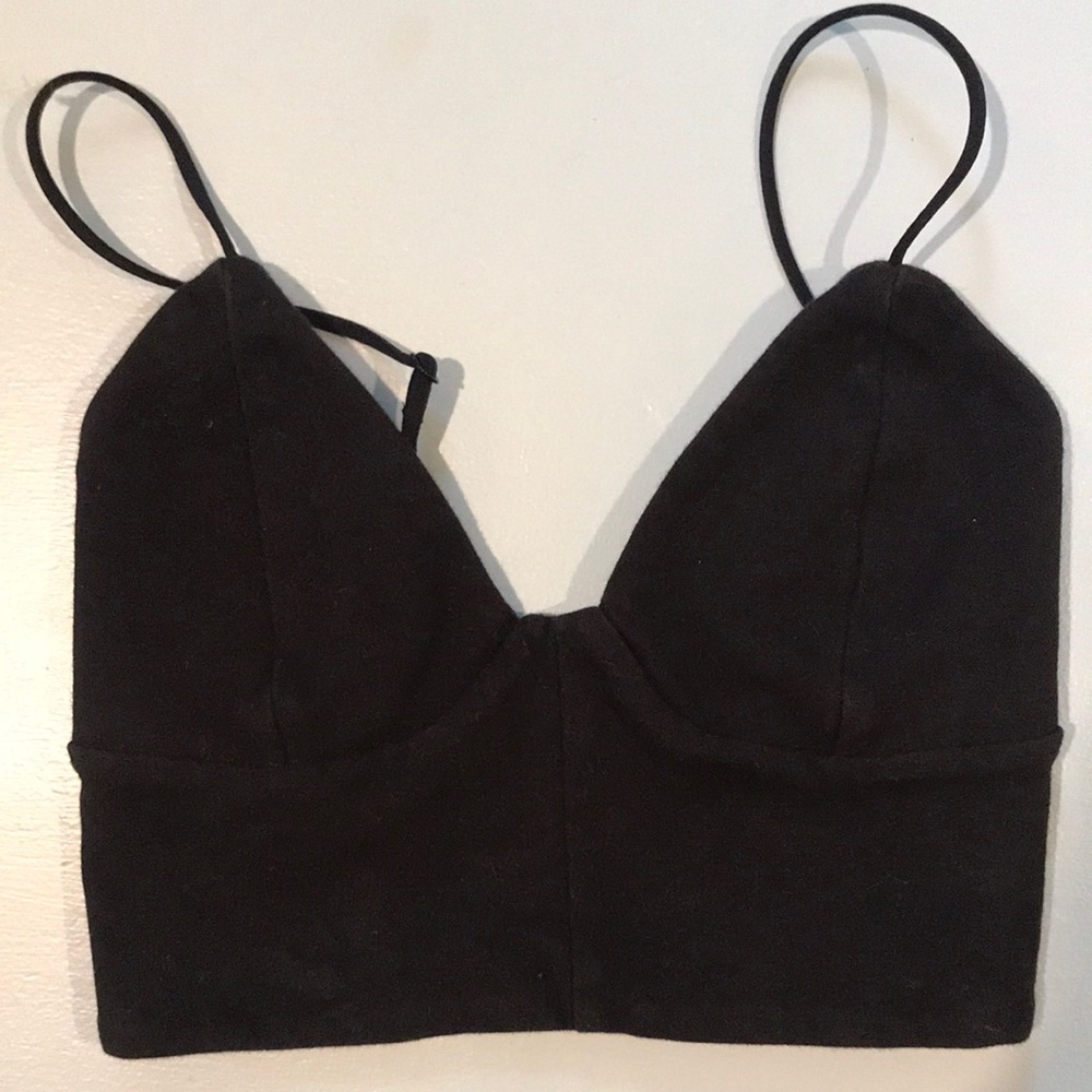 1 Day Left to Ship! 
Anthropologie Crop Top/ Bralette